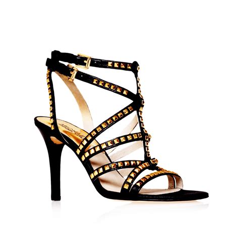 michael kors alexi sandal black